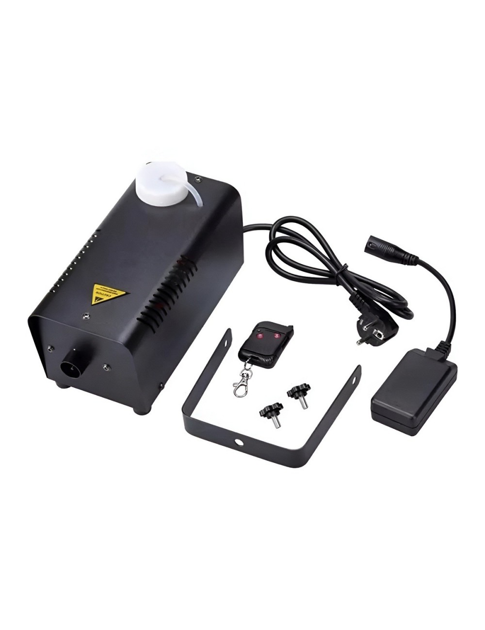 Máquina De Humo 600w Con 3 Luces Led Control Inalámbrico