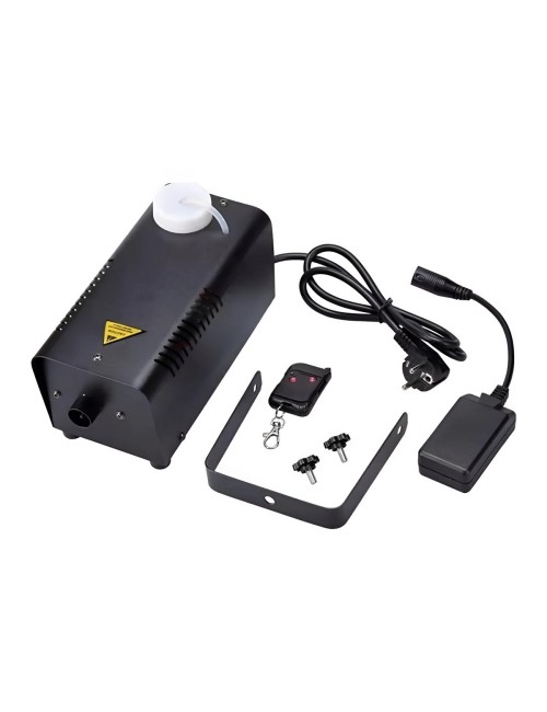 Máquina De Humo 600w Con 3 Luces Led Control Inalámbrico