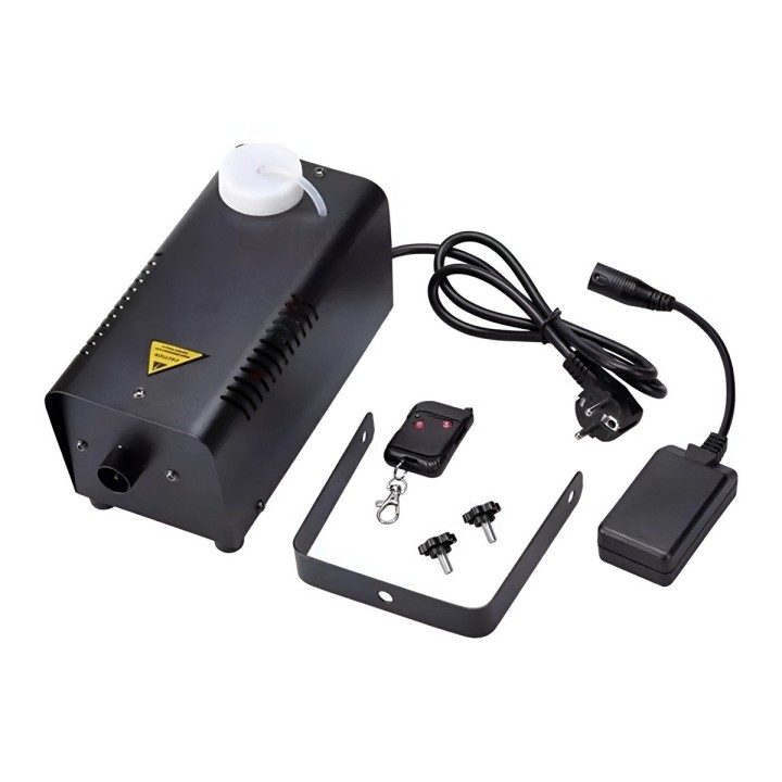 Máquina De Humo 600w Con 3 Luces Led Control Inalámbrico