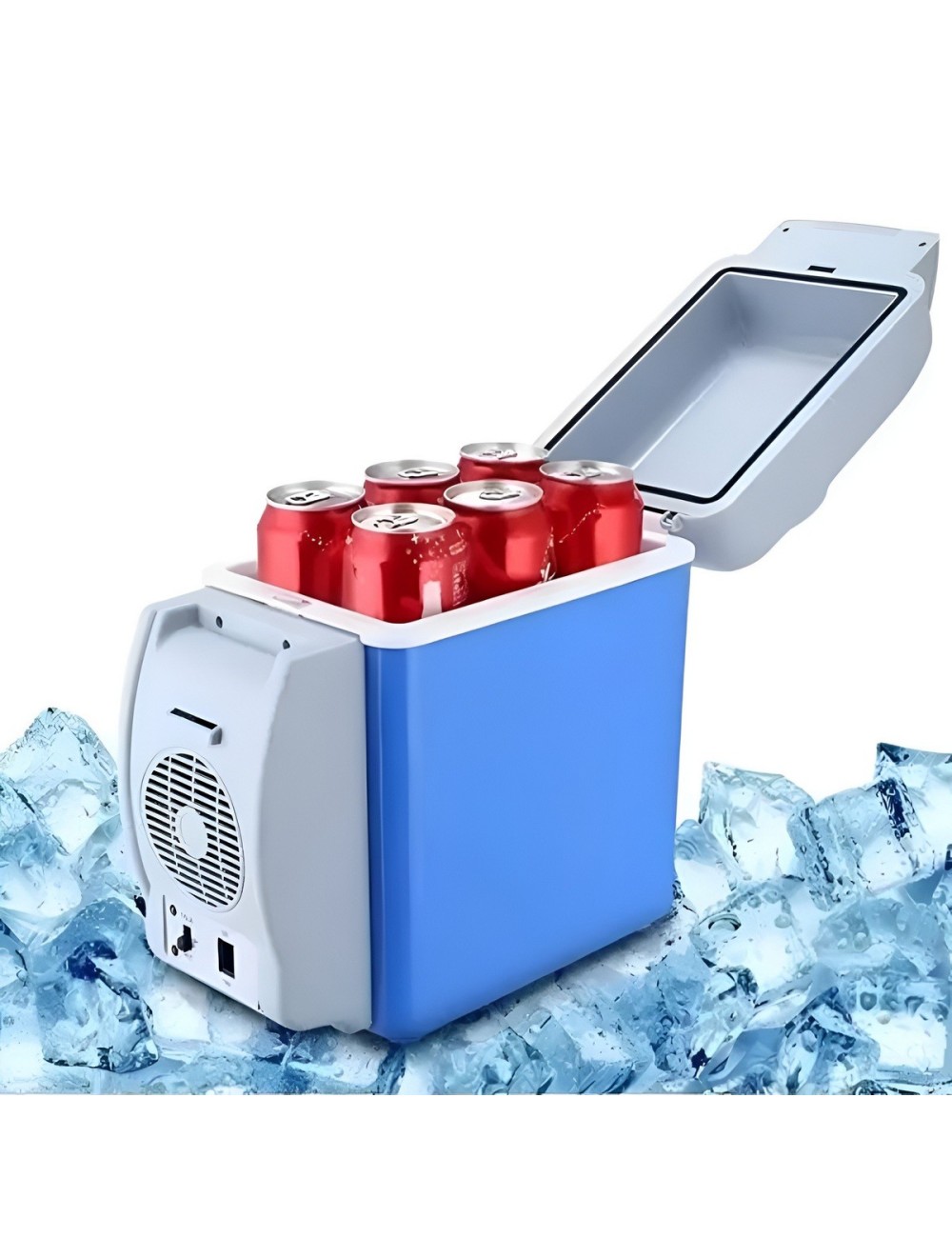 Mini Nevera Portátil Para Carro 7.5 Litros Calienta Y Enfría