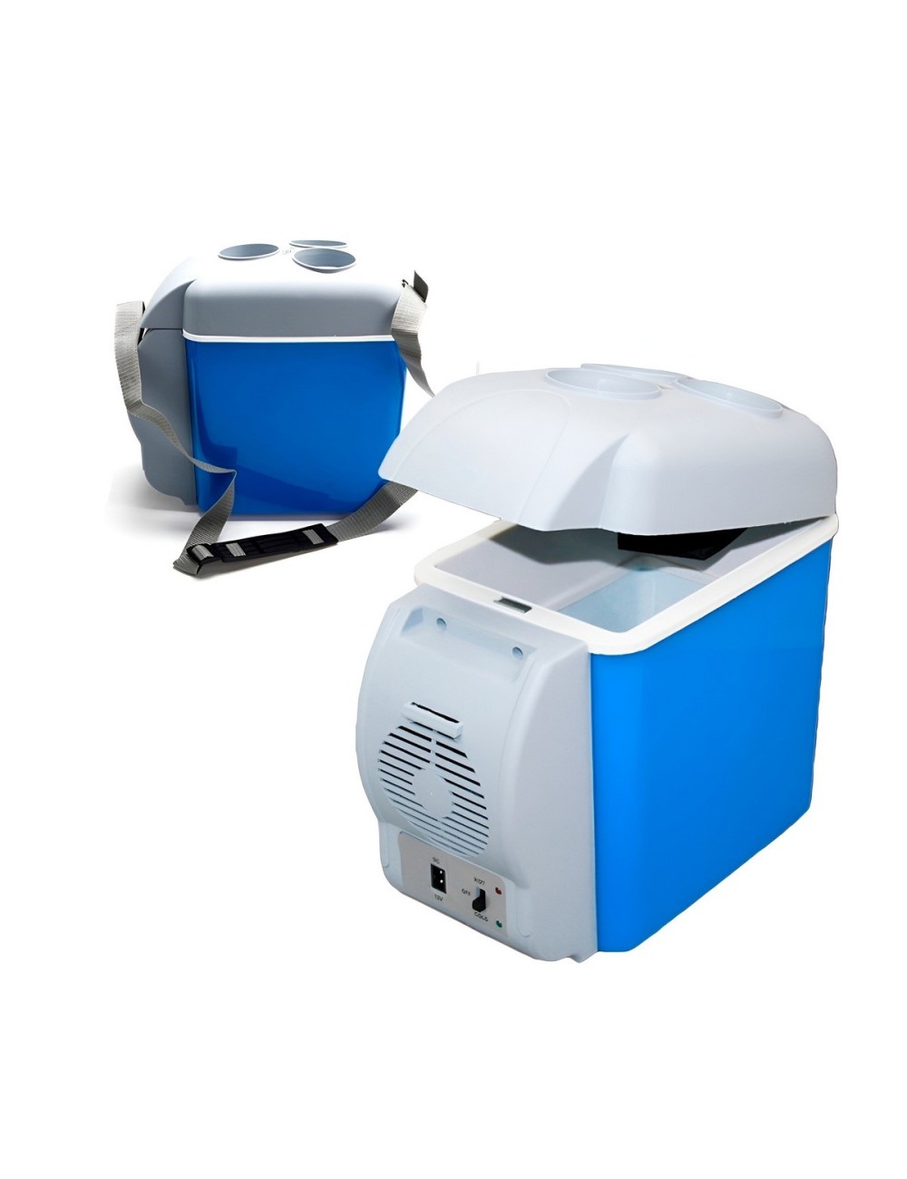 Mini Nevera Portátil Para Carro 7.5 Litros Calienta Y Enfría