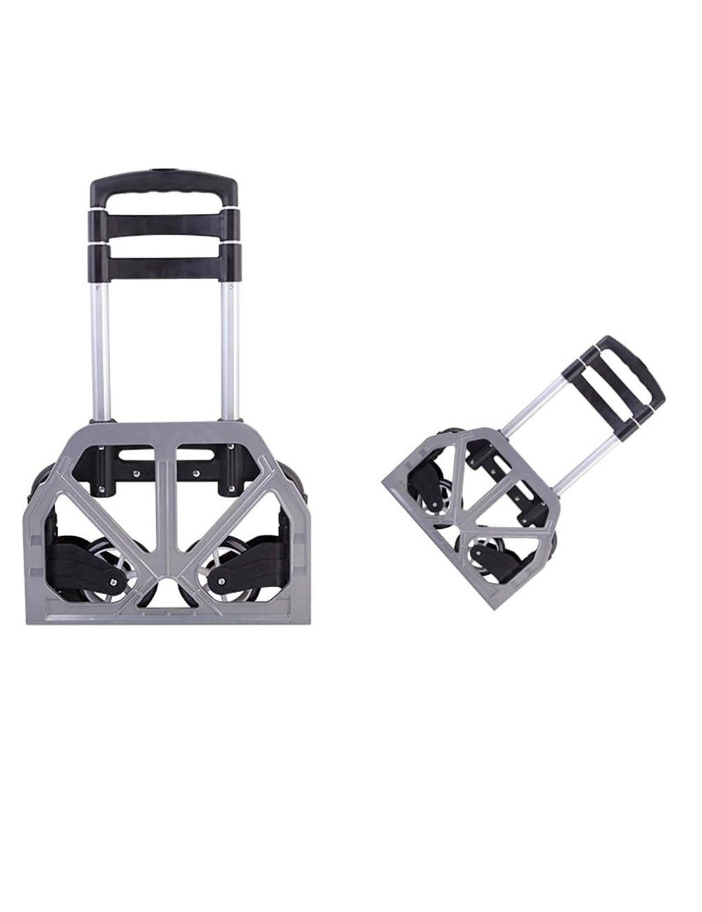 Zorra Carrito De Carga Plegable Multifuncional 70kg Aluminio