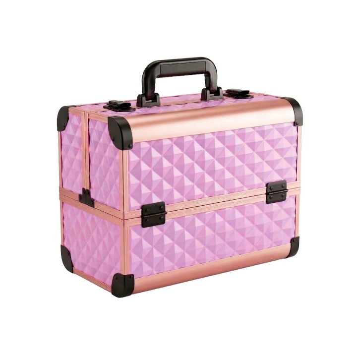 Cofre Neceser Cosmetiquera Profesional Maquillaje Rigida