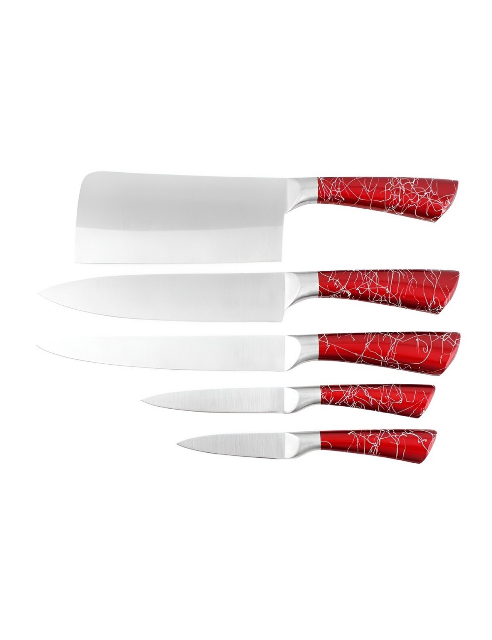 Set Juego De Cuchillos De Cocina Acero Inoxidable 8 Piezas