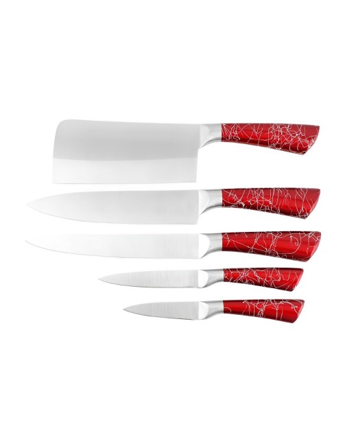 Set Juego De Cuchillos De Cocina Acero Inoxidable 8 Piezas