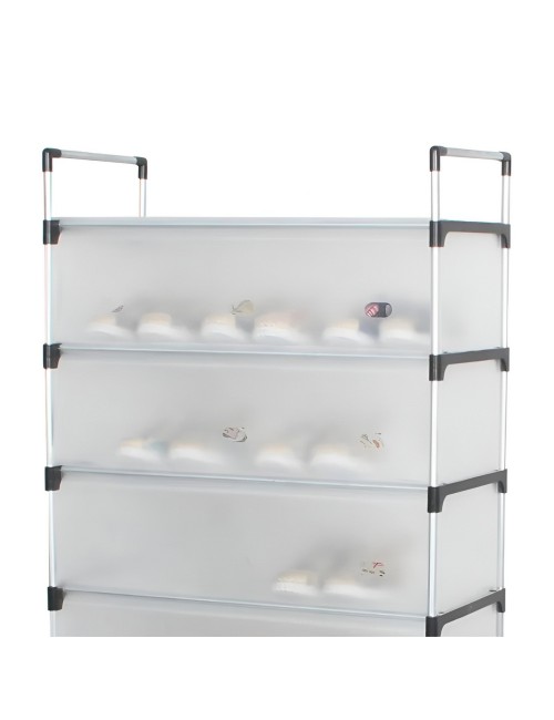 Organizador Zapatero Premium 7 Niveles Antipolvo Con Tapa