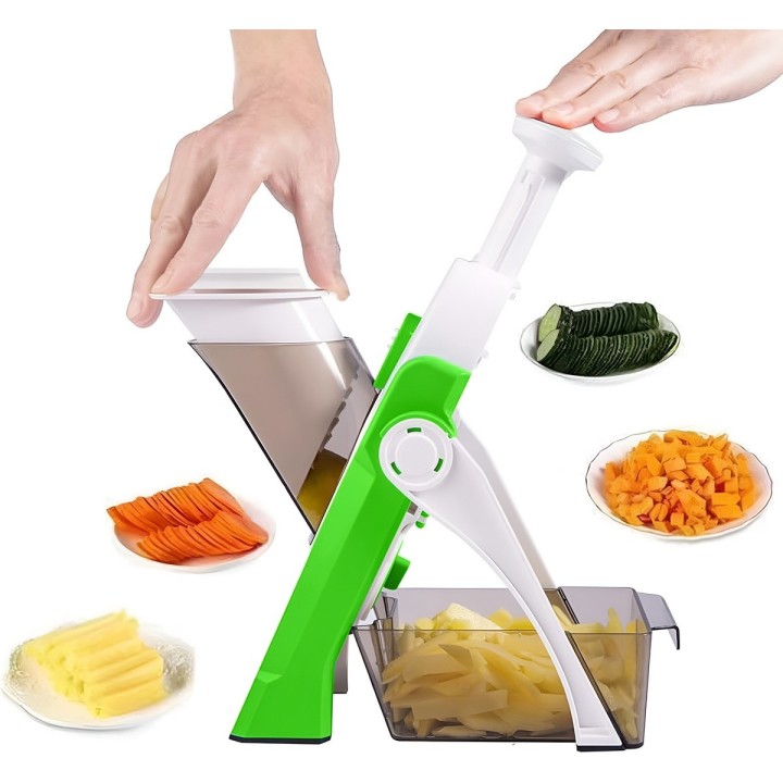 Mandolina Vertical Picador Multiusos Cortador De Vegetales