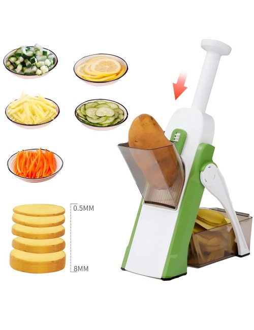 Mandolina Vertical Picador Multiusos Cortador De Vegetales