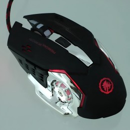 Mouse Gamer Profesional 3200 Dpi Ergonómico Led Jg891