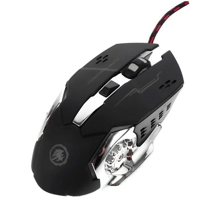 Mouse Gamer Profesional 3200 Dpi Ergonómico Led Jg891