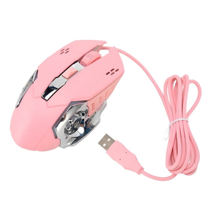 Mouse Gamer Profesional 3200 Dpi Ergonómico Led Jg891