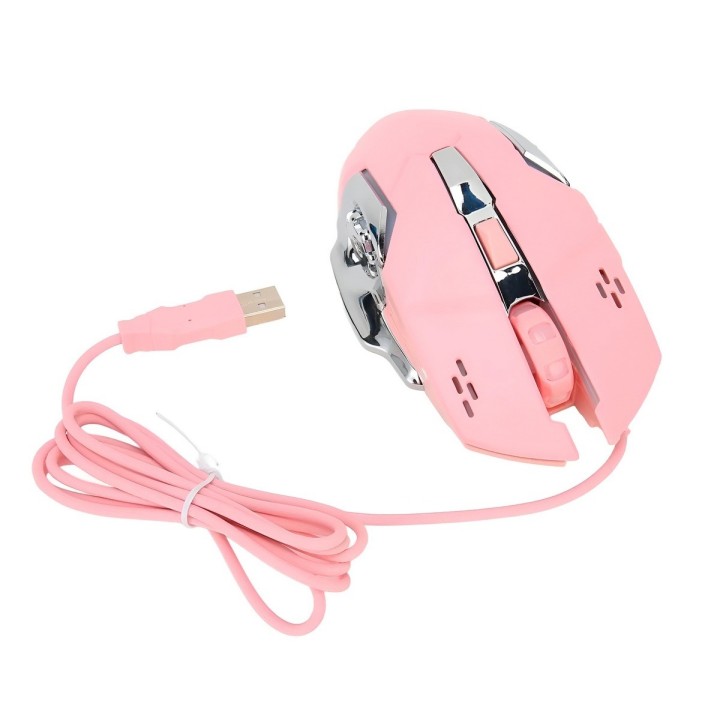 Mouse Gamer Profesional 3200 Dpi Ergonómico Led Jg891