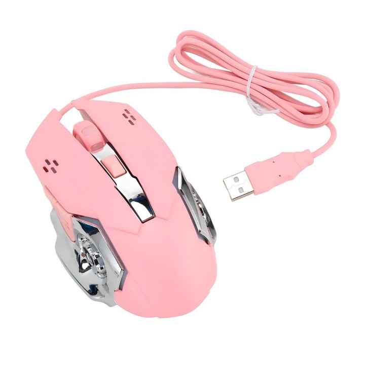 Mouse Gamer Profesional 3200 Dpi Ergonómico Led Jg891