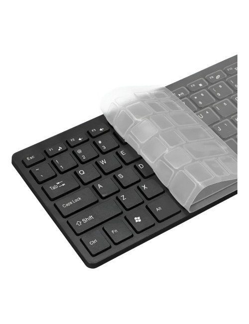 Combo Mini Teclado Y Mouse Inalambrico Ultra Slim Pc Laptop