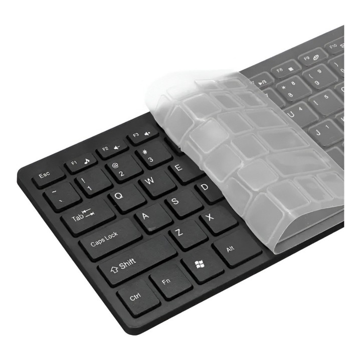 Combo Mini Teclado Y Mouse Inalambrico Ultra Slim Pc Laptop