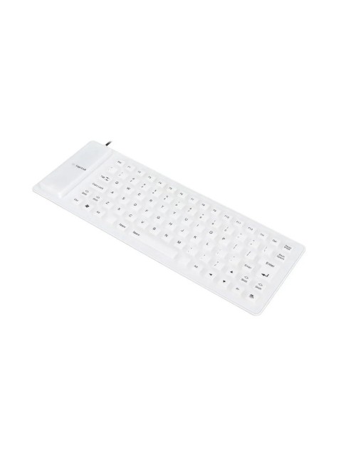 Teclado Flexible Silicona Usb Impermeable Gamer Ergonomico
