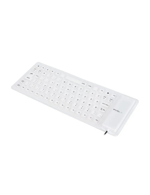 Teclado Flexible Silicona Usb Impermeable Gamer Ergonomico