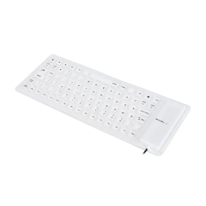 Teclado Flexible Silicona Usb Impermeable Gamer Ergonomico