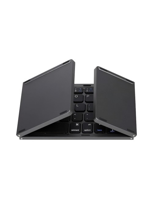 Teclado Bluetooth Plegable Con Touchpad Para Tablet Celular