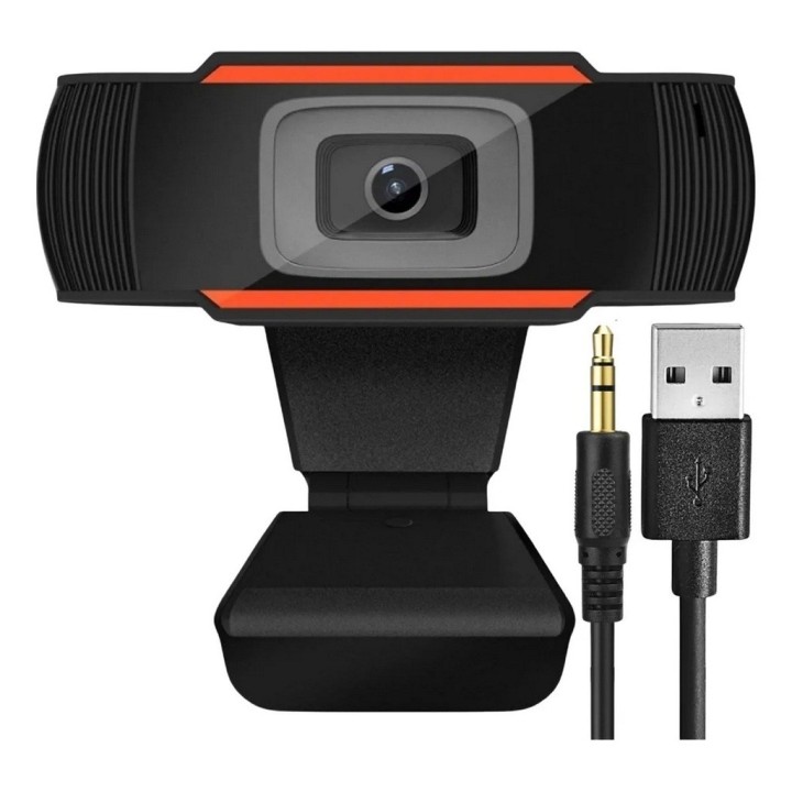 Cámara Web Hd 720p Micrófono Integrado Pc Laptop Usb