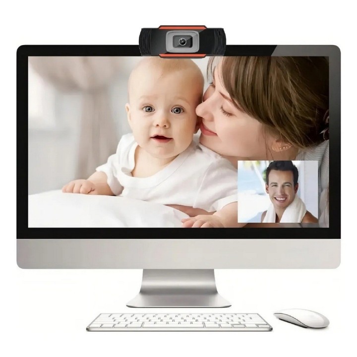 Cámara Web Hd 720p Micrófono Integrado Pc Laptop Usb