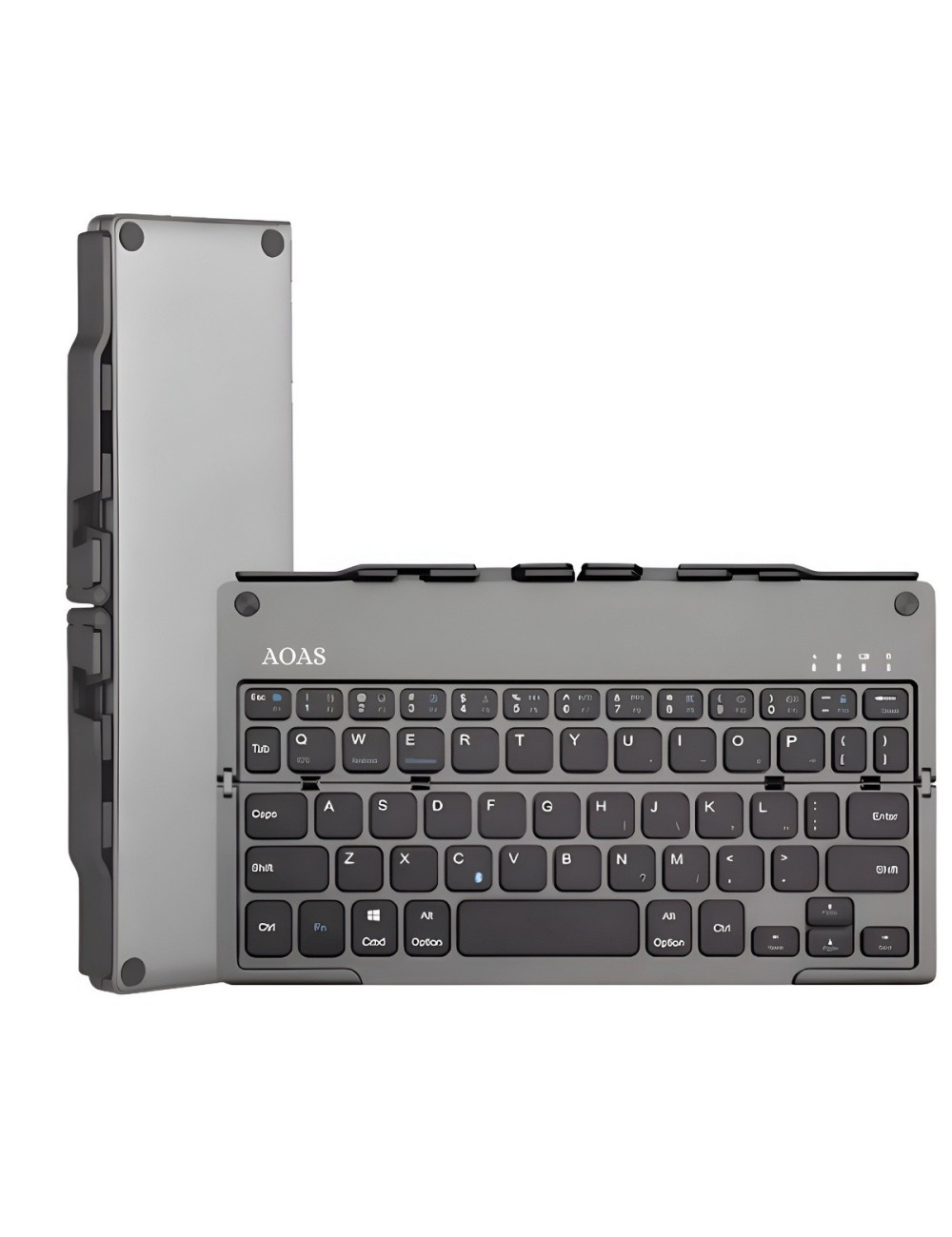 Teclado Plegable Bluetooth Soporte Celular Tablet Recargable