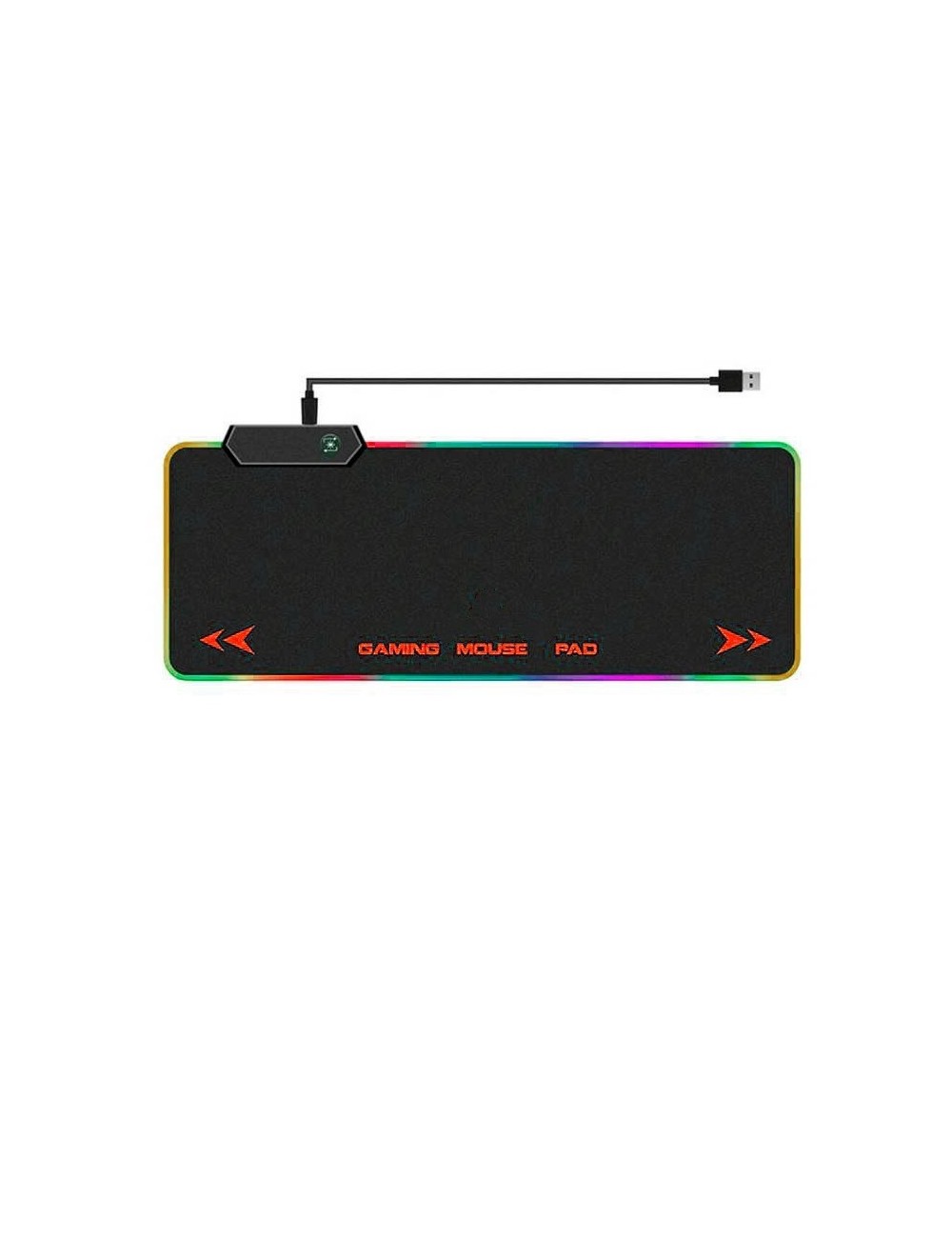 Mouse Pad Gamer Rgb Extendido 80x30cm Base Antideslizante