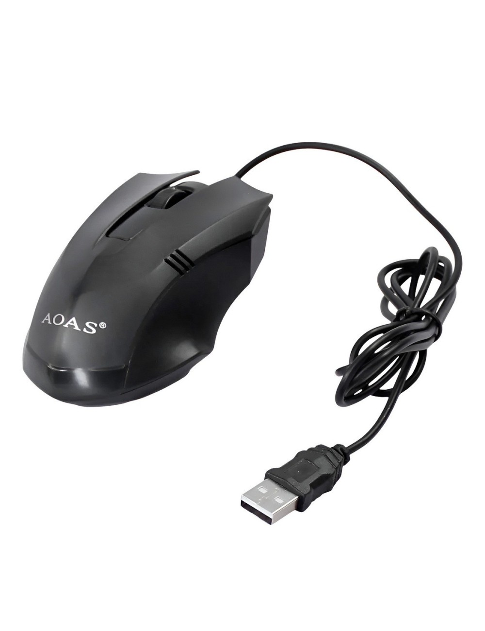 Mouse Óptico Alámbrico M-33 1600 Dpi Ergonómico Usb