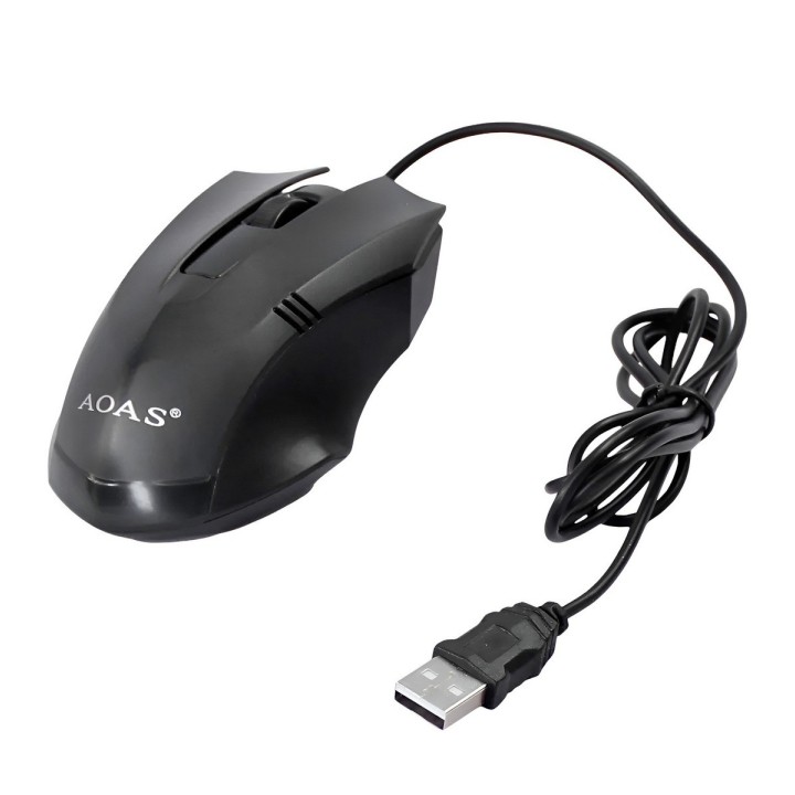 Mouse Óptico Alámbrico M-33 1600 Dpi Ergonómico Usb
