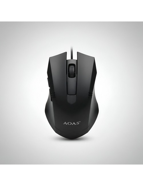 Mouse Óptico Alámbrico M-33 1600 Dpi Ergonómico Usb