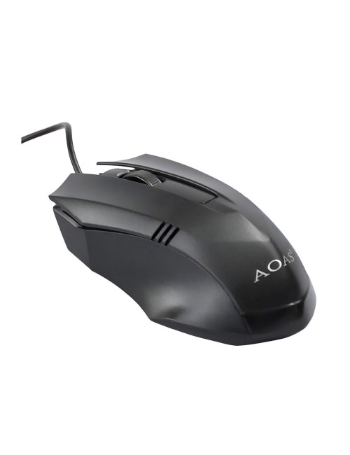 Mouse Óptico Alámbrico M-33 1600 Dpi Ergonómico Usb