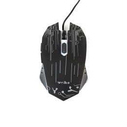 Mouse Gamer Óptico Rgb 3200 Dpi Diseño Circuitos Profesional
