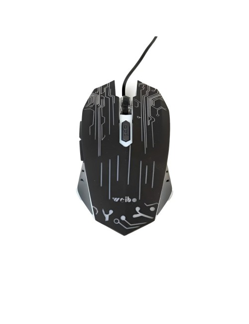 Mouse Gamer Óptico Rgb 3200 Dpi Diseño Circuitos Profesional