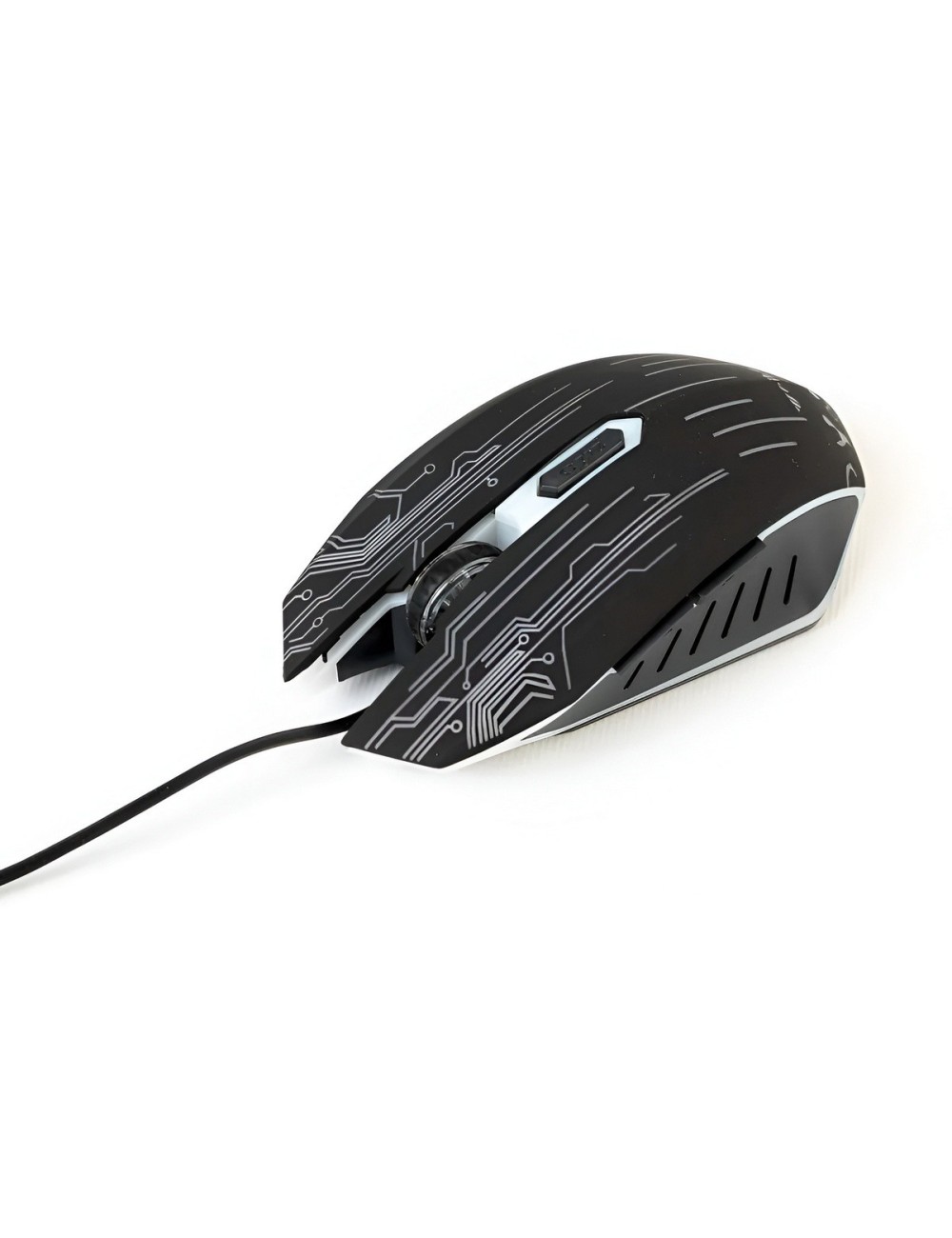 Mouse Gamer Óptico Rgb 3200 Dpi Diseño Circuitos Profesional