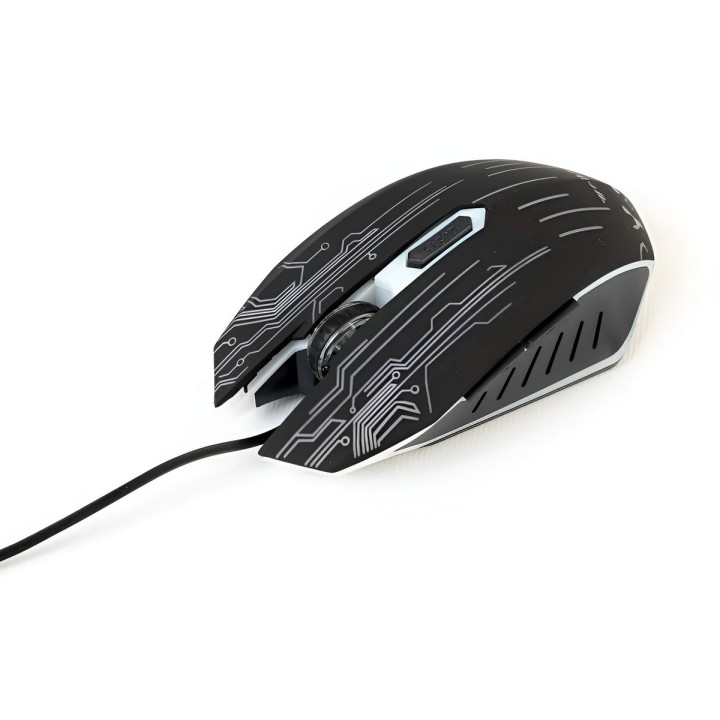 Mouse Gamer Óptico Rgb 3200 Dpi Diseño Circuitos Profesional