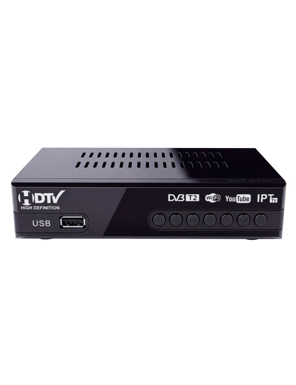 Decodificador Tdt Dvb-t2 Wifi Youtube Iptv Hd Antena Full Hd