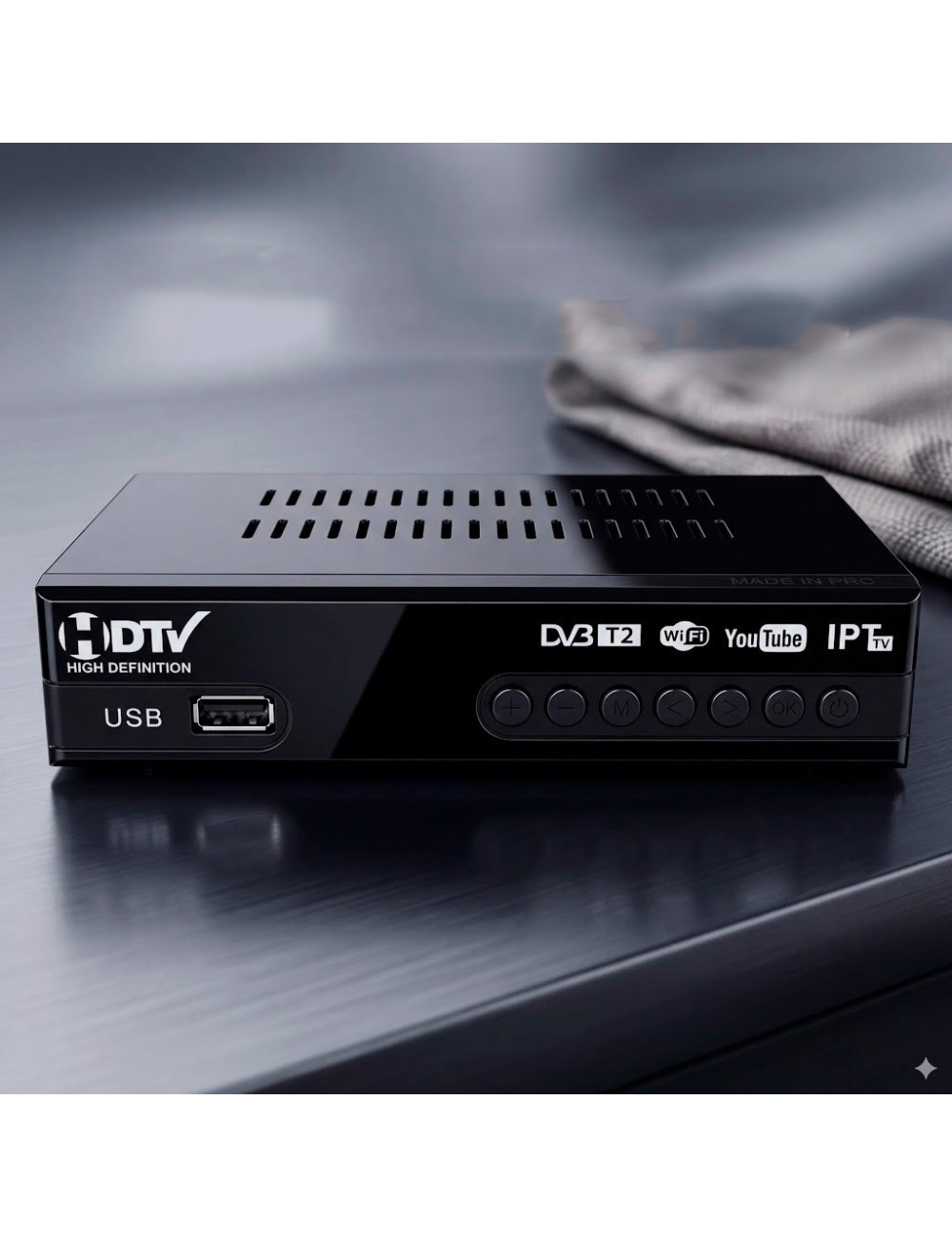 Decodificador Tdt Dvb-t2 Wifi Youtube Iptv Hd Antena Full Hd