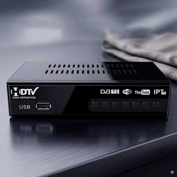 Decodificador Tdt Dvb-t2 Wifi Youtube Iptv Hd Antena Full Hd