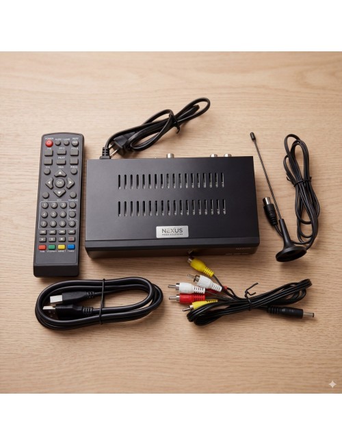 Decodificador Tdt Dvb-t2 Wifi Youtube Iptv Hd Antena Full Hd