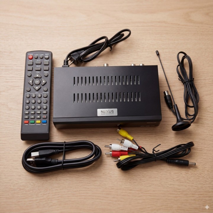 Decodificador Tdt Dvb-t2 Wifi Youtube Iptv Hd Antena Full Hd