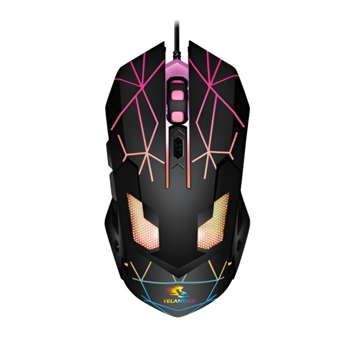 Mouse Gamer G5 Optico Rgb 3200 Dpi Ergonomico Pc Laptop