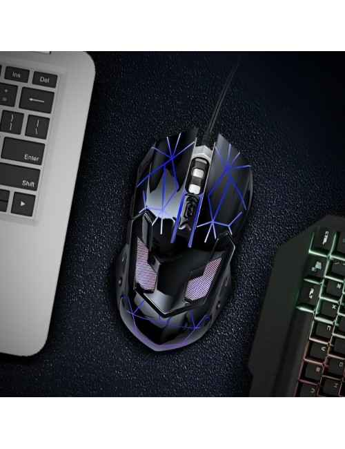 Mouse Gamer G5 Optico Rgb 3200 Dpi Ergonomico Pc Laptop