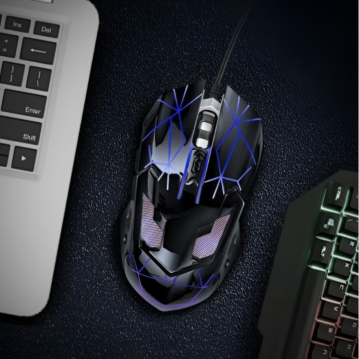 Mouse Gamer G5 Optico Rgb 3200 Dpi Ergonomico Pc Laptop