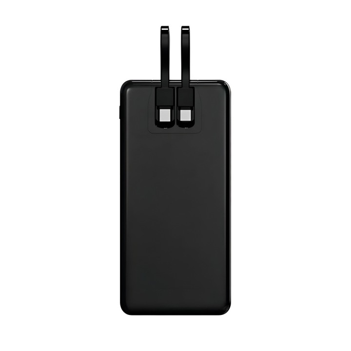 Power Bank 20000mah Carga Rápida 22.5w Cables Integrados