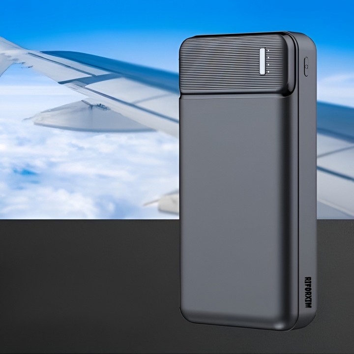 Power Bank 20000mah Carga Rápida Portátil 3 Salidas Led
