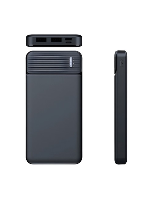 Power Bank 20000mah Carga Rápida Portátil 3 Salidas Led