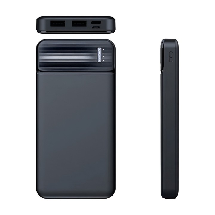 Power Bank 20000mah Carga Rápida Portátil 3 Salidas Led