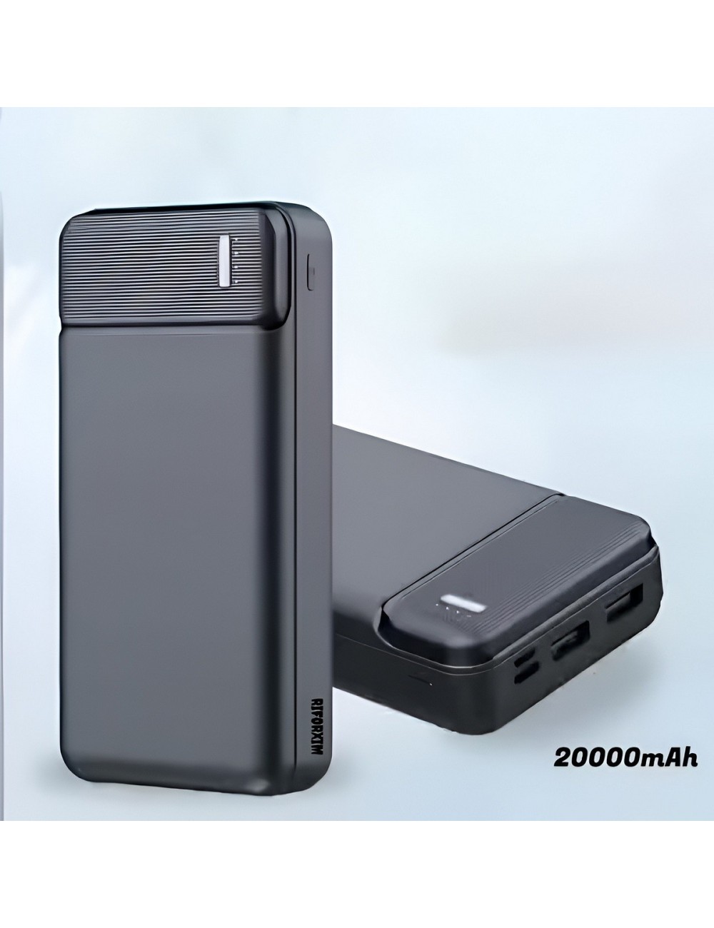 Power Bank 20000mah Carga Rápida Portátil 3 Salidas Led
