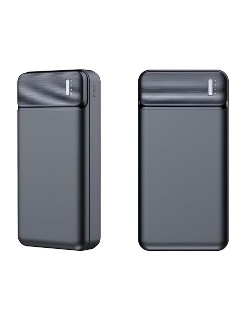 Power Bank 20000mah Carga Rápida Portátil 3 Salidas Led
