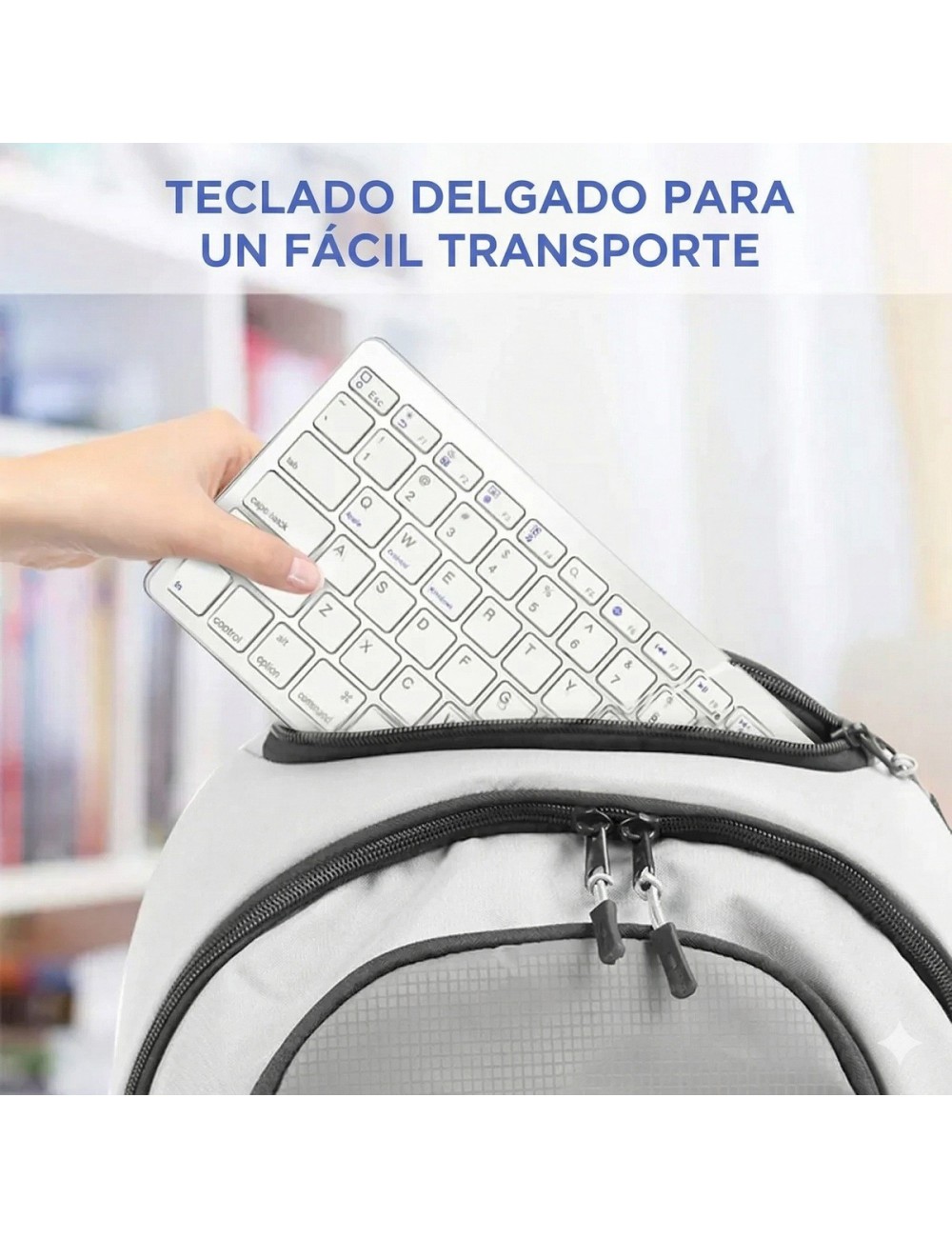 Teclado Inalambrico Bluetooth Ultra Slim Pc Mac Android
